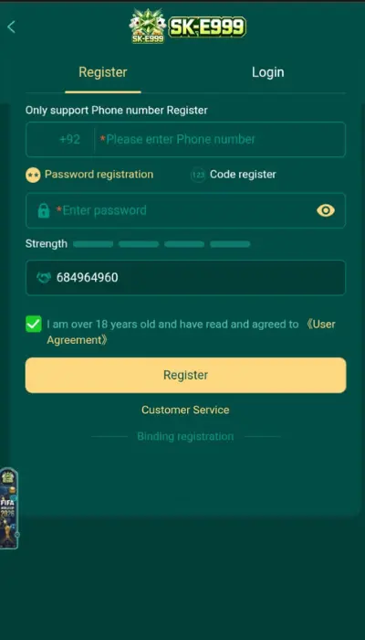 SK E999 Game