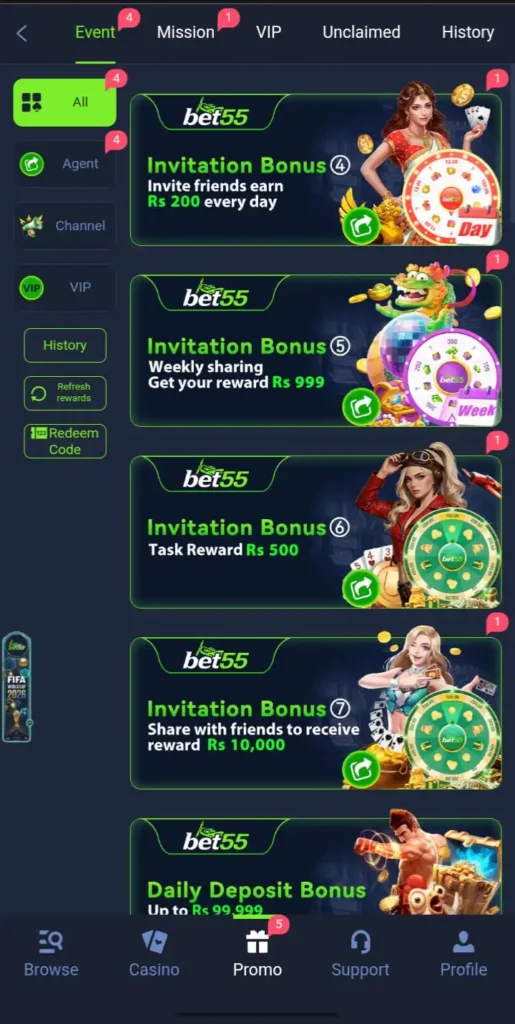 Bet55 Game