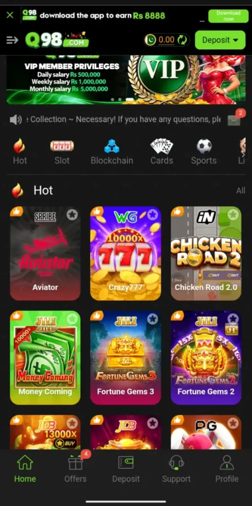 Q98 Game
