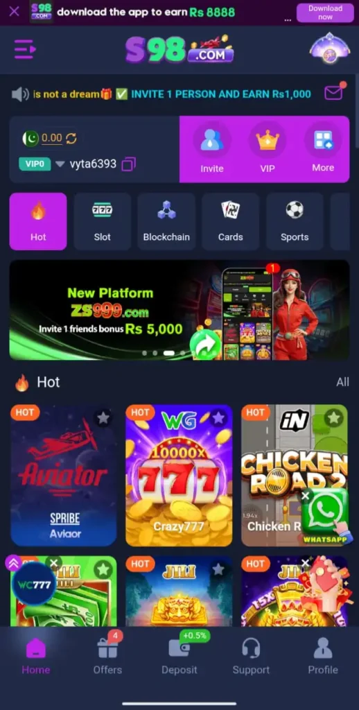 S98 Game