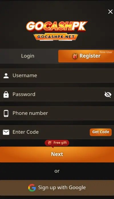 GOCASH PK Game